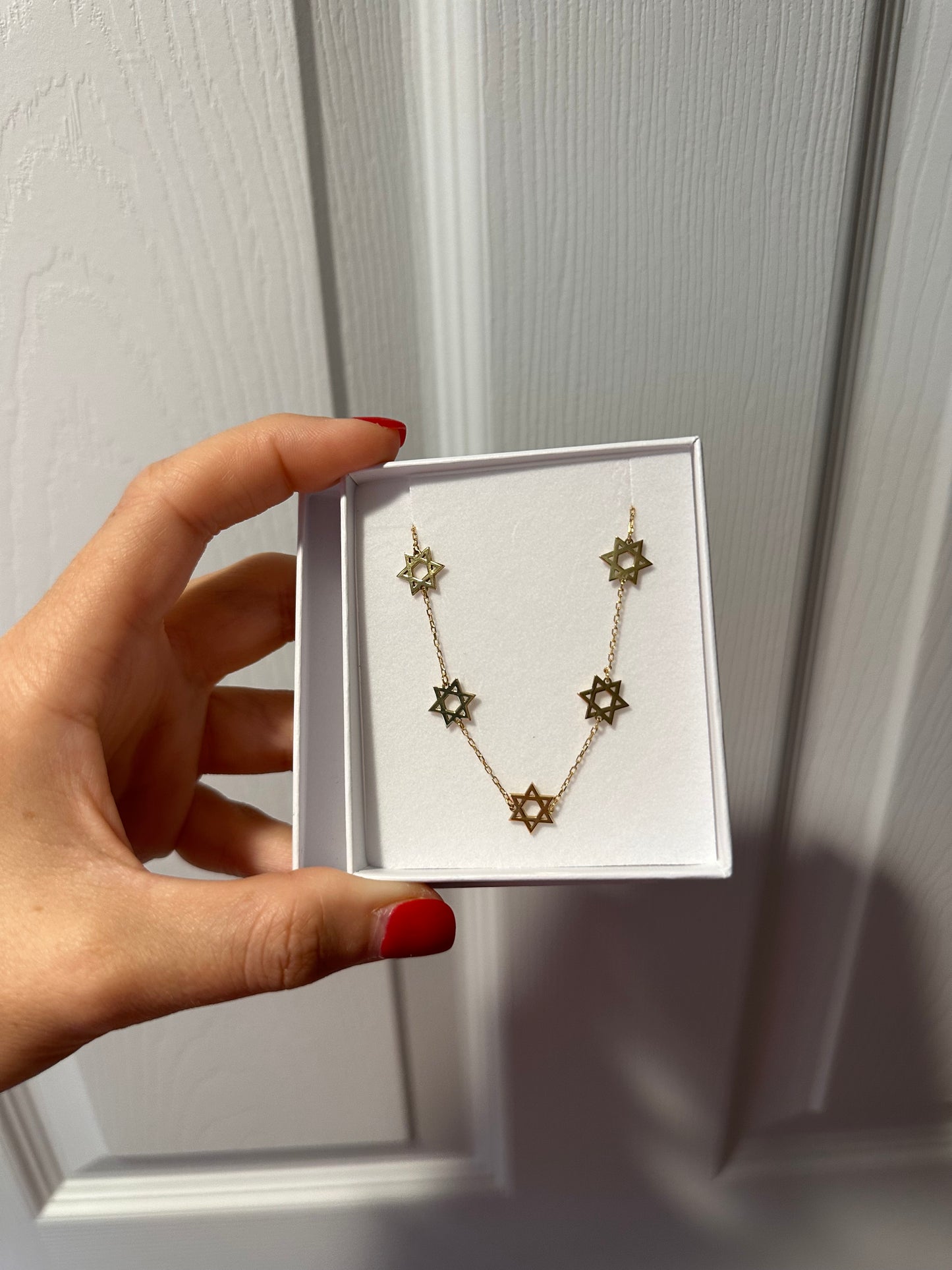 Jewish Star Of David Infinity Bracelet