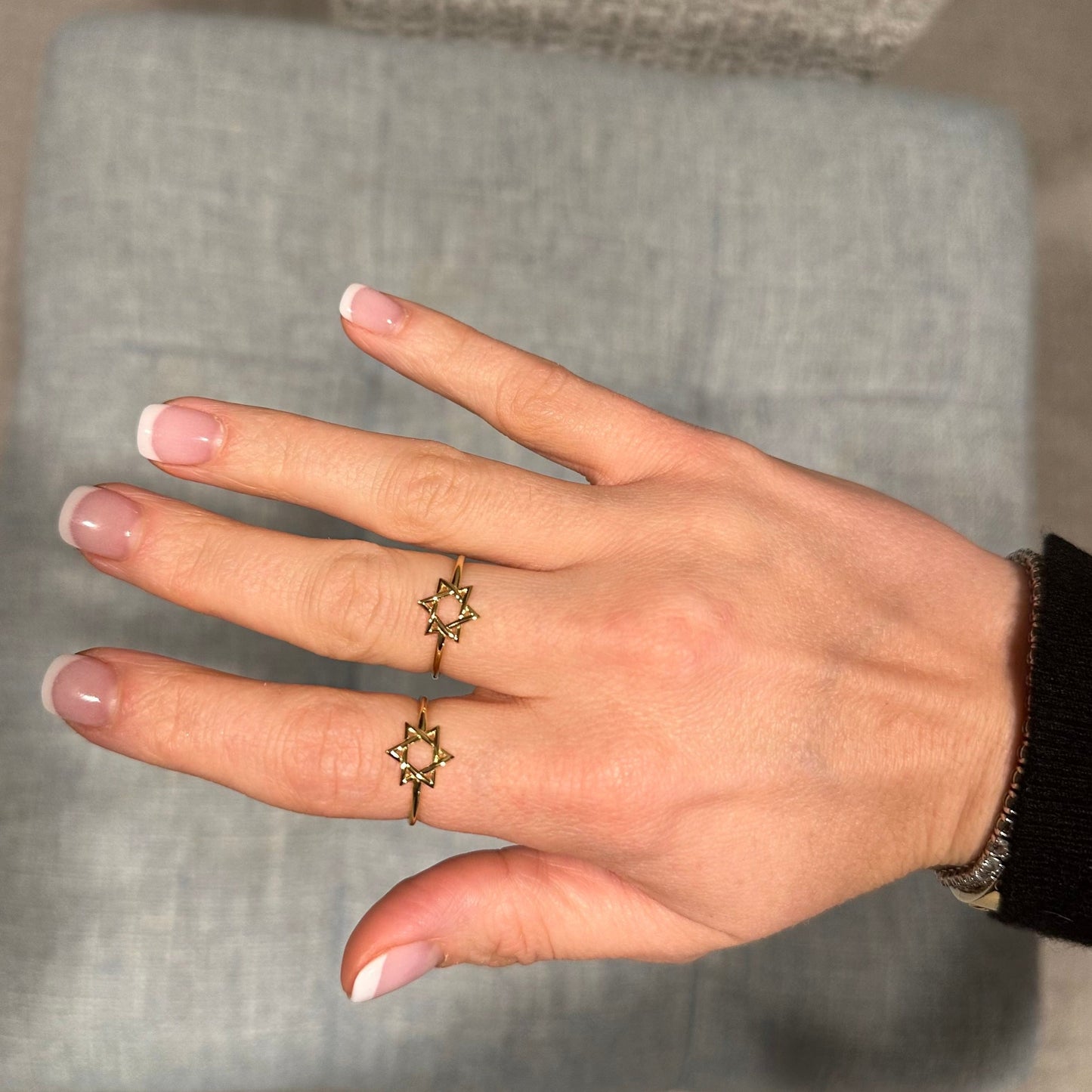 Jewish Star of David Ring