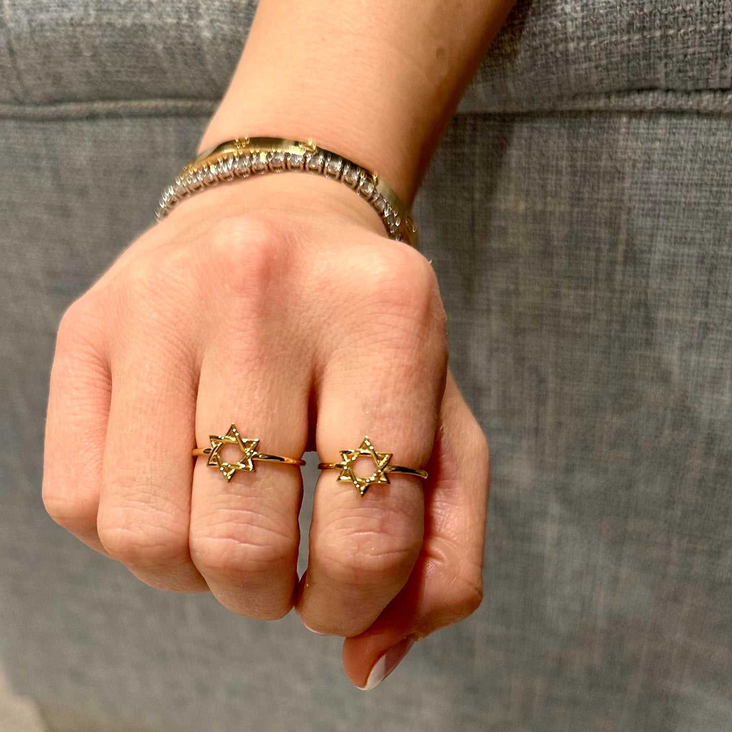 Jewish Star of David Ring