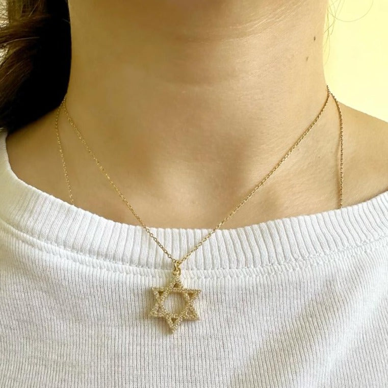 Jewish Star of David Pendant