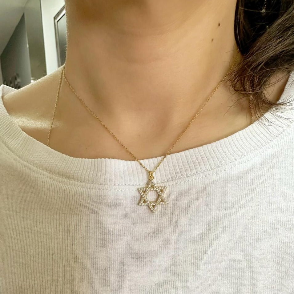 Jewish Star of David Pendant