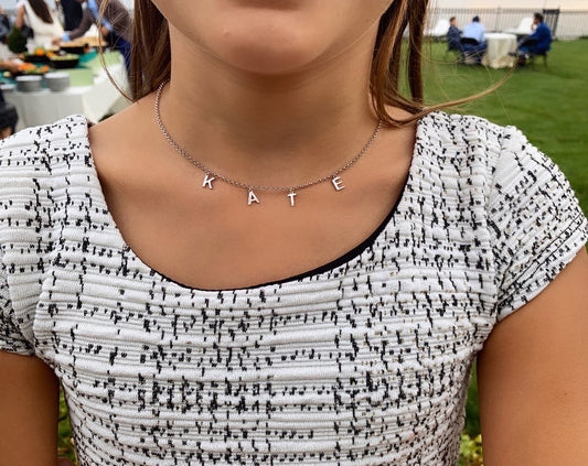 Molly Hanging Initial Necklace