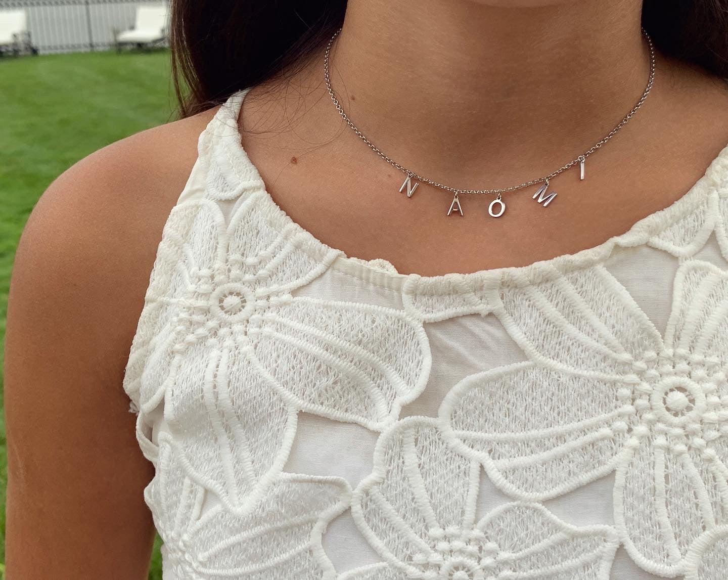 Molly Hanging Initial Necklace