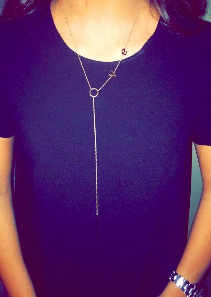 L-O-V-E Lariat Necklace - Retail Therapy Jewelry