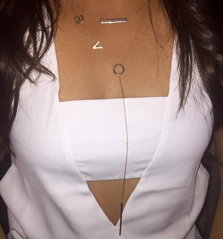L-O-V-E Lariat Necklace - Retail Therapy Jewelry