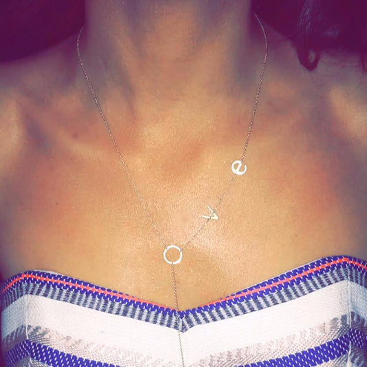 L-O-V-E Lariat Necklace - Retail Therapy Jewelry