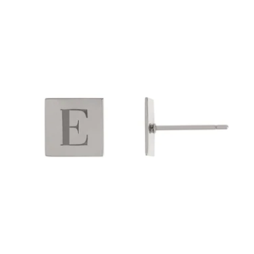 Engraved Disc Studs