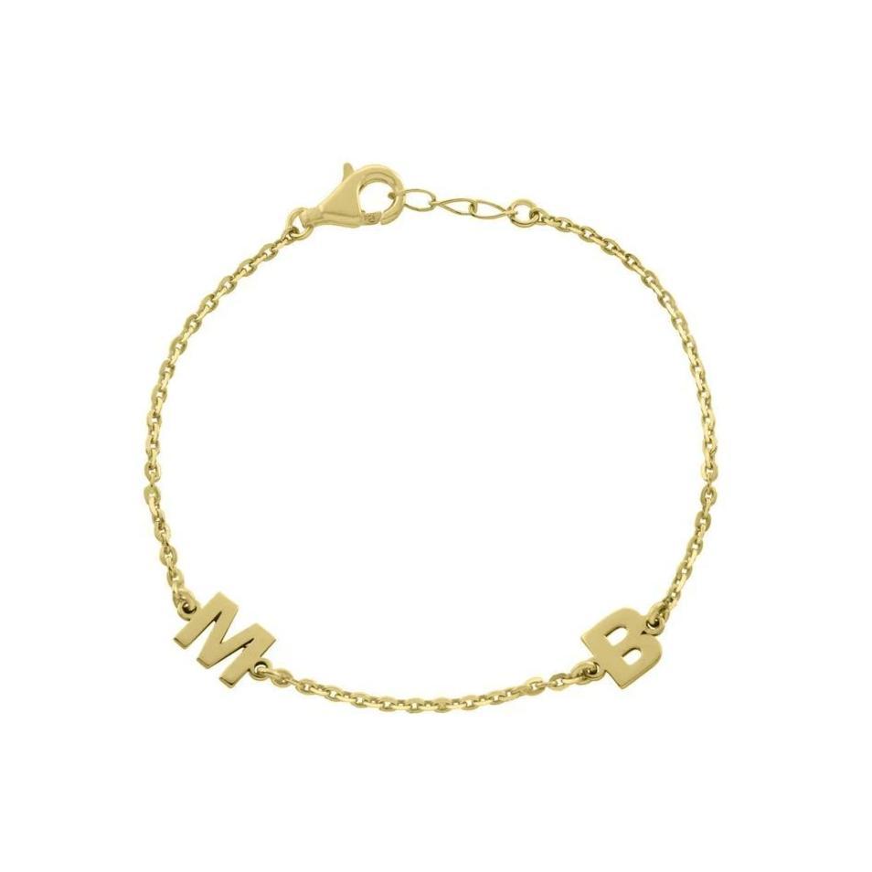 Customized Floating Initial Bracelet - Retail Therapy Jewelry
