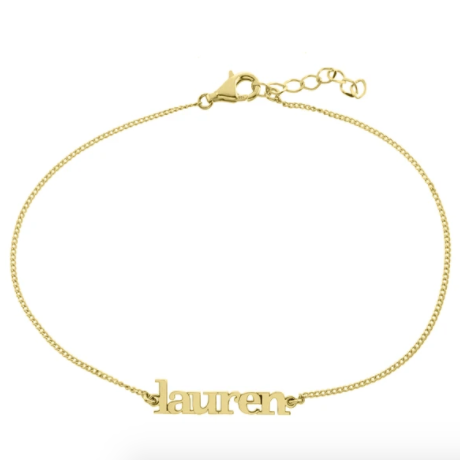 Name Anklet