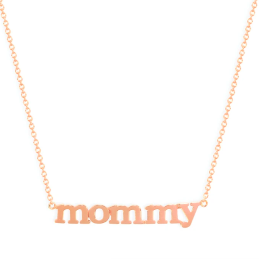 “mommy” Necklace