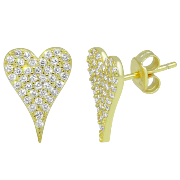 Big Heart Earrings - Retail Therapy Jewelry