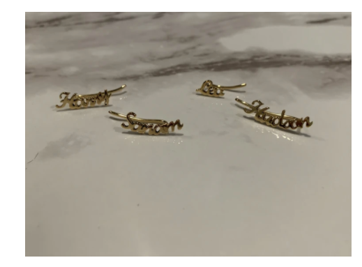 Customized Name Ear Climbers - Retail Therapy Jewelry