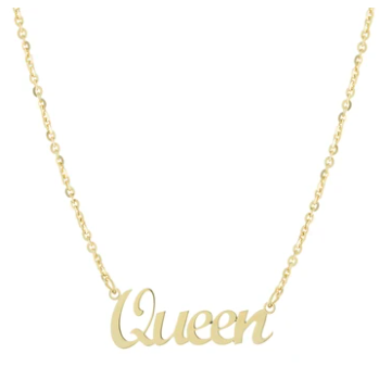Bree Script Name Necklace
