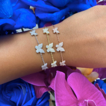 Jade Butterfly Bracelet