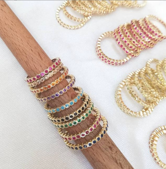 Susana Colorful Stackable Band