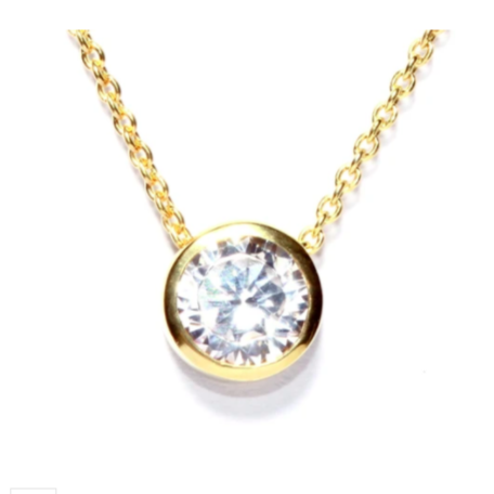 Bezel Necklace