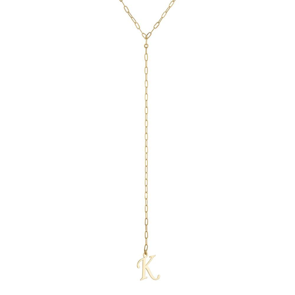 Charlotte Bickley Initial Lariat