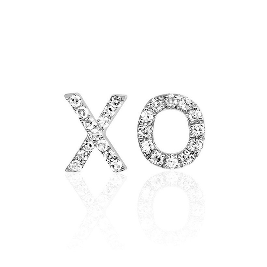 XO Stud Earrings - Retail Therapy Jewelry