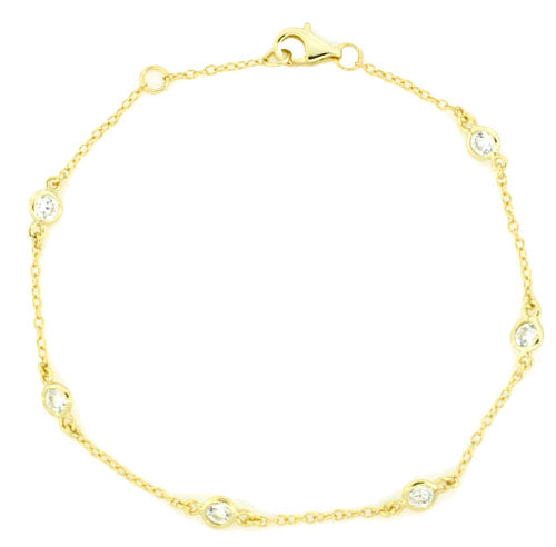 Diamond By The Yard Bracelet - Retail Therapy Jewelry