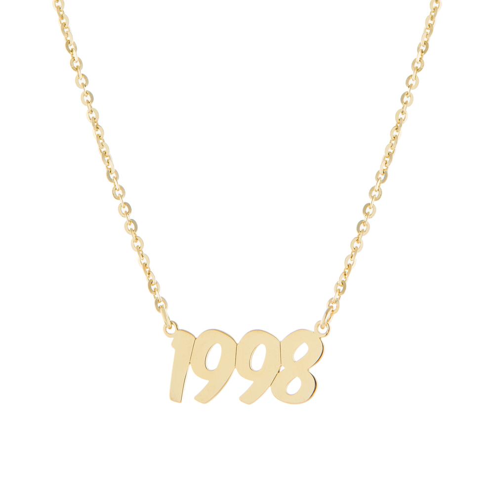 Customized Year Necklace - Retail Therapy Jewelry