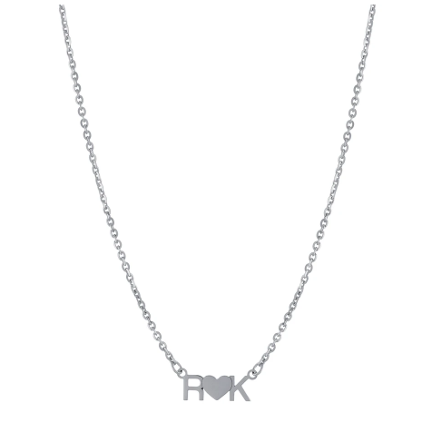 Initial Heart Necklace