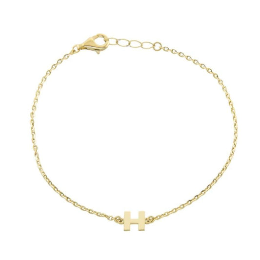 Initial Uppercase Bracelet - Retail Therapy Jewelry