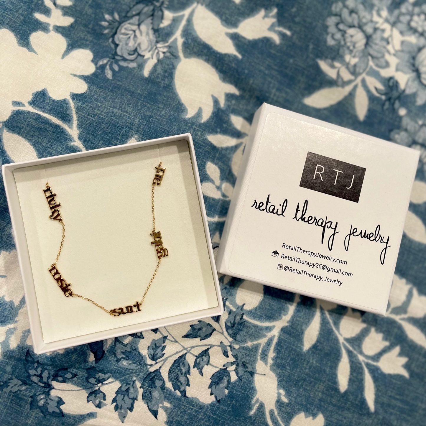 Lowercase Mommy Necklace
