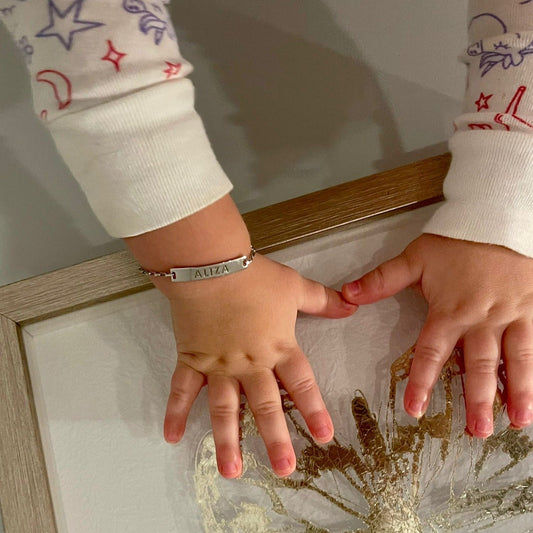 Aliza Baby Bar Nameplate Bracelet