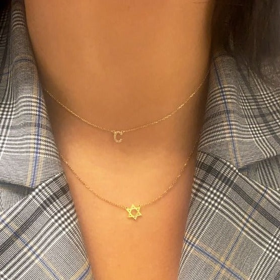 Jewish Star of David Necklace