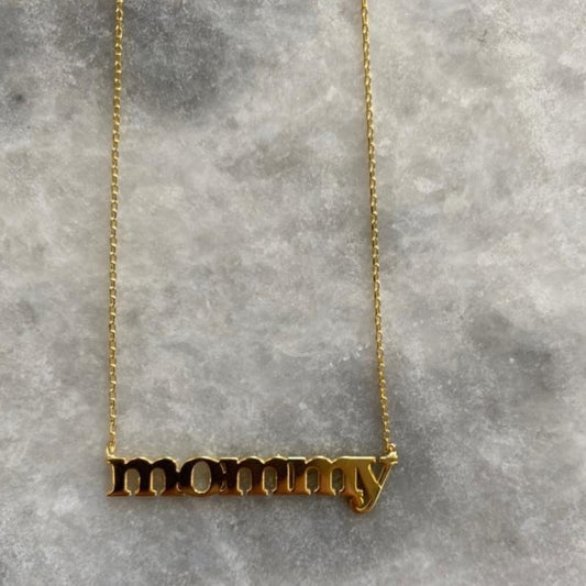 “mommy” Necklace - Retail Therapy Jewelry