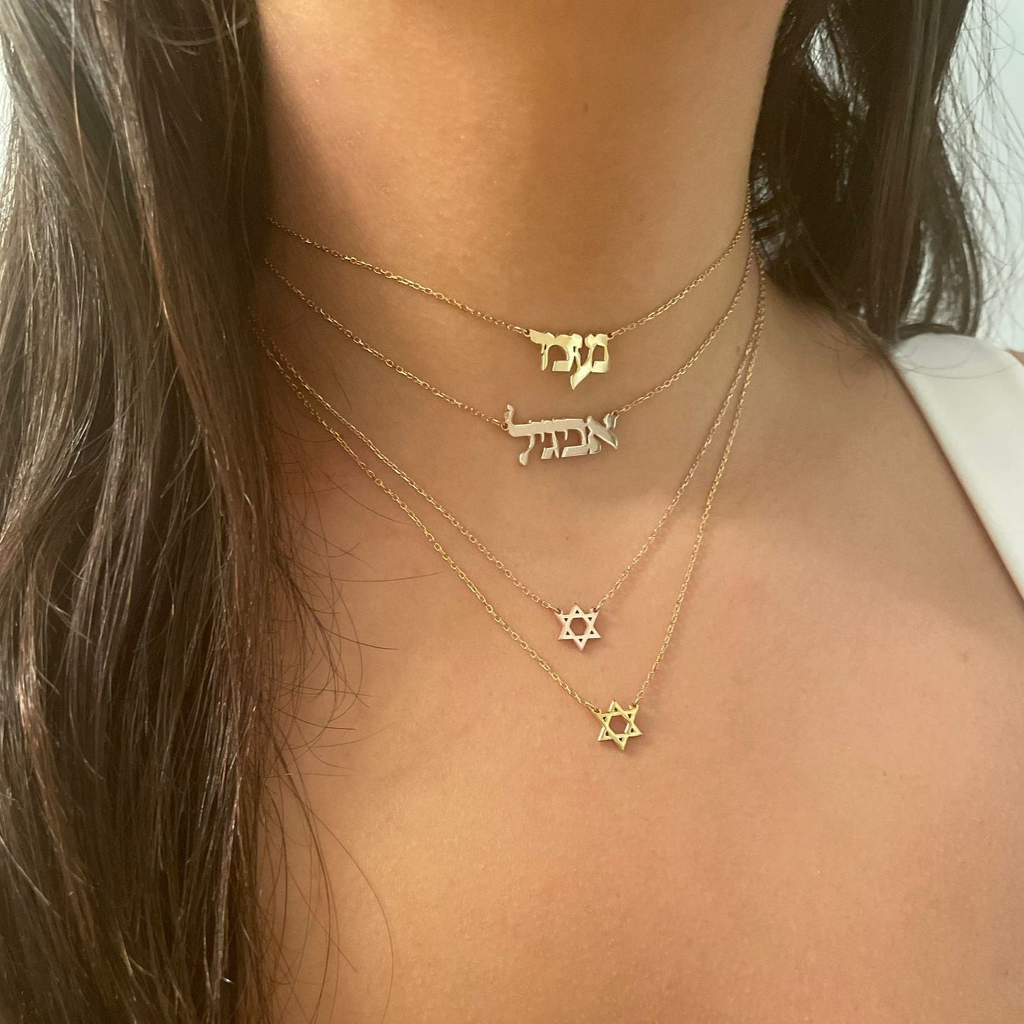 Jewish Star of David Necklace
