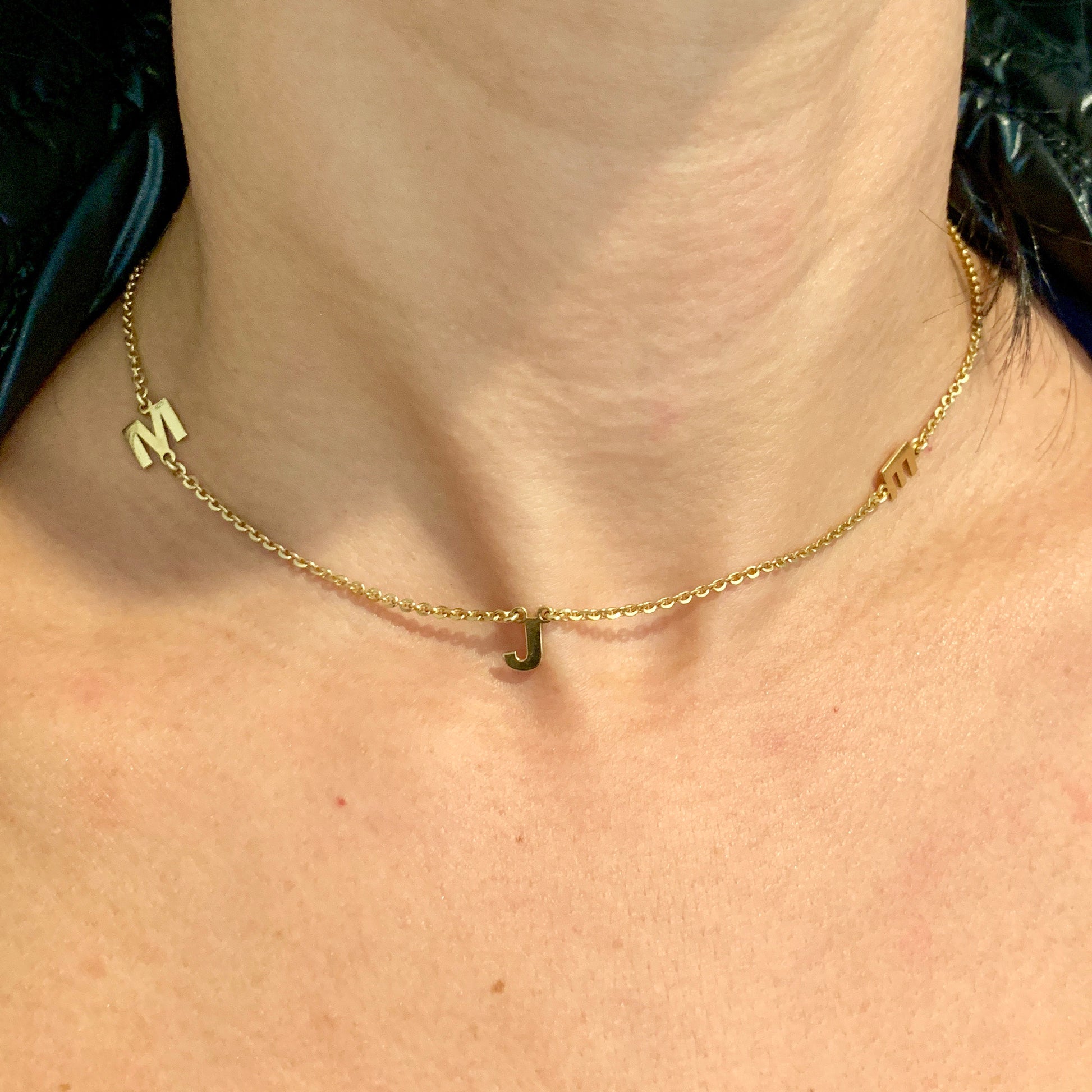 Floating Initial Necklace - Retail Therapy Jewelry