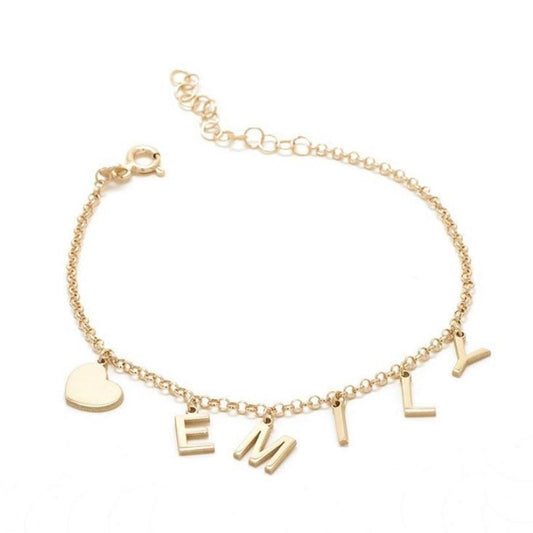 Hanging Customized Bracelet - Retail Therapy Jewelry