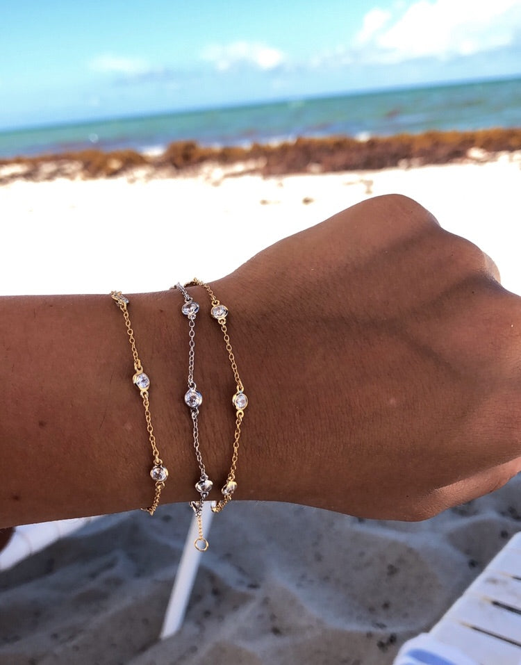 Diamond By The Yard Bracelet - Retail Therapy Jewelry