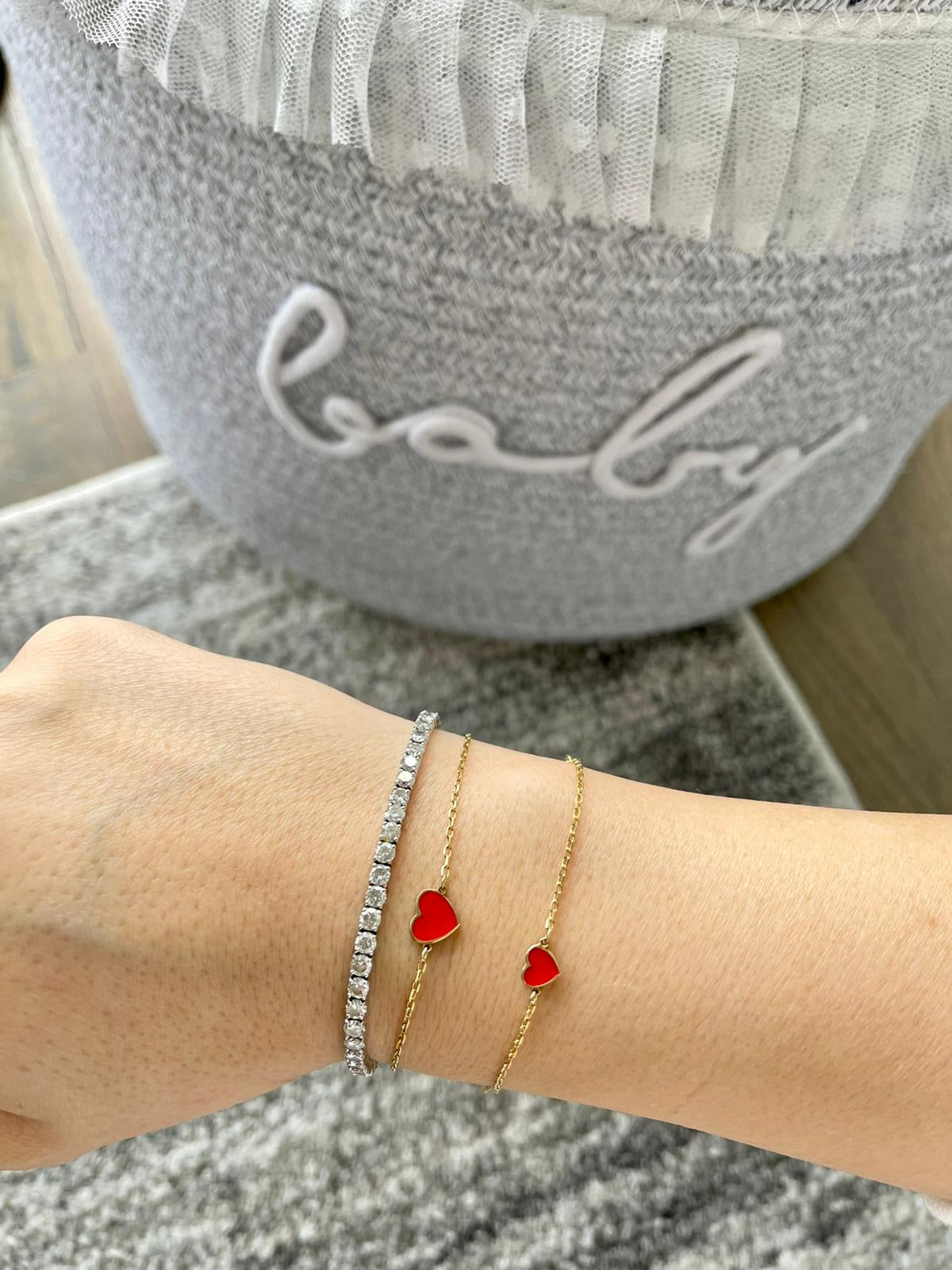 Mommy & Me Heart Bracelet