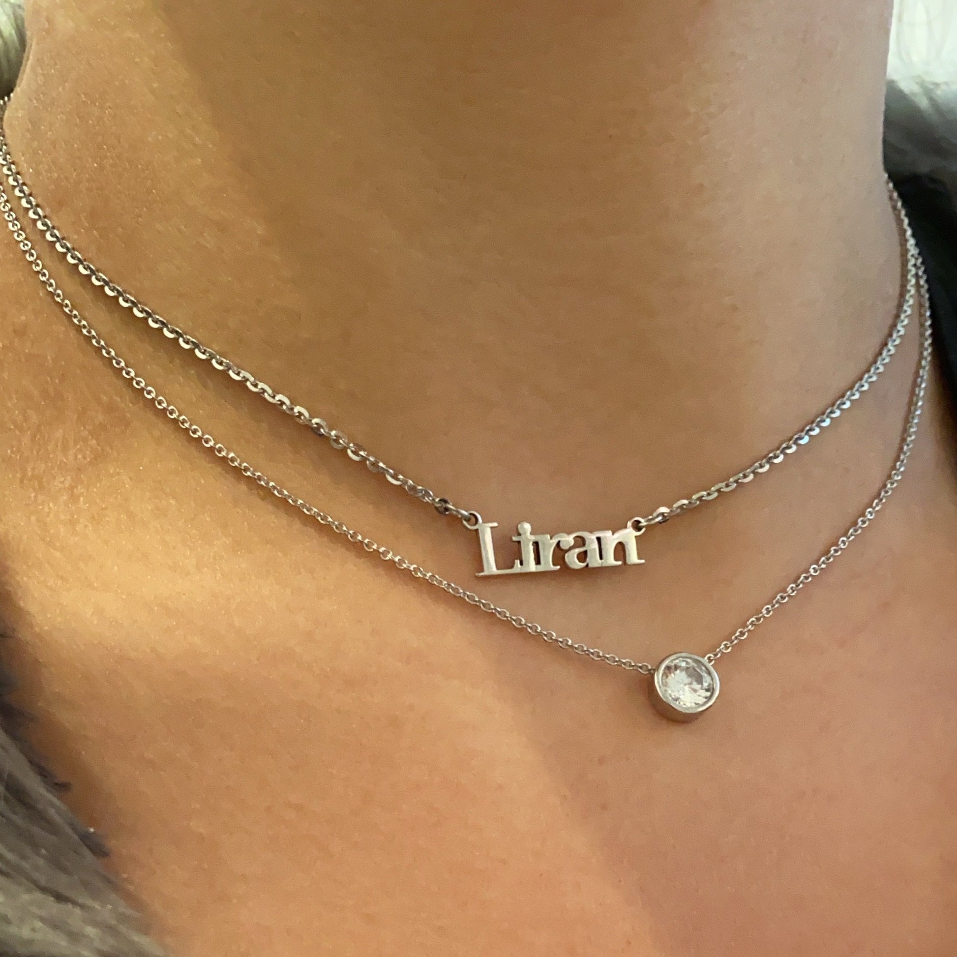 Bezel Necklace - Retail Therapy Jewelry