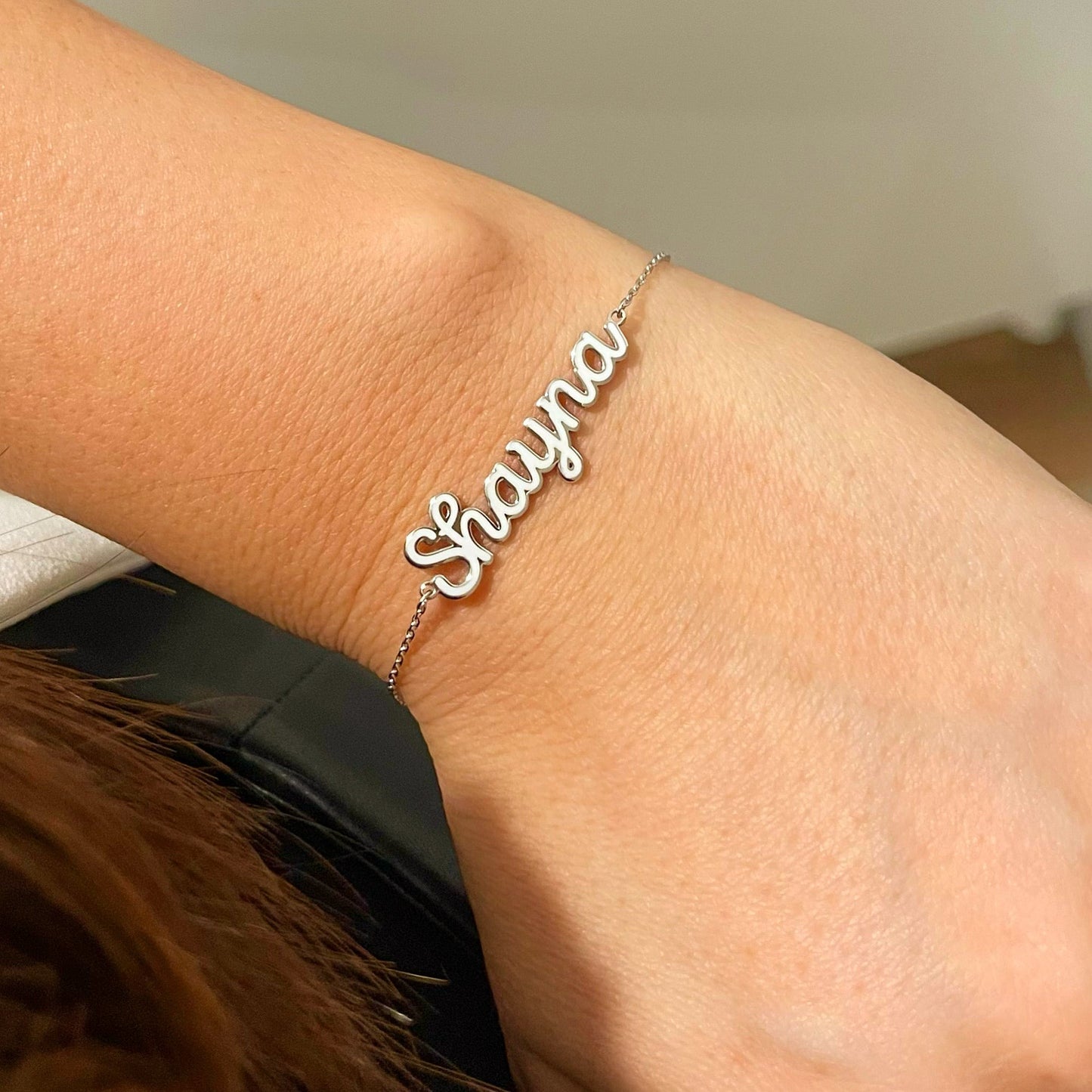 Barbie Enamel Nameplate Bracelet