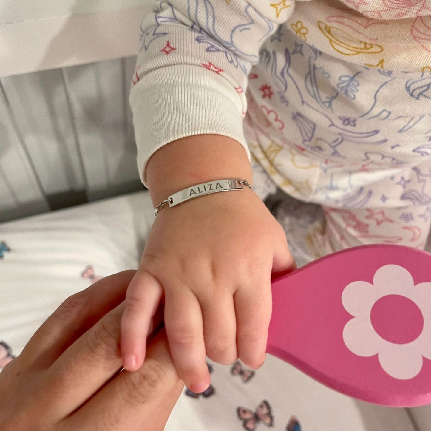 Aliza Baby Bar Nameplate Bracelet