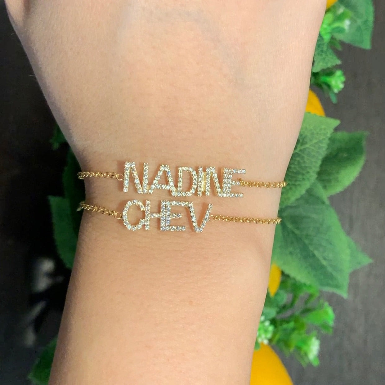 Mason Customized CZ Name Bracelet - Retail Therapy Jewelry
