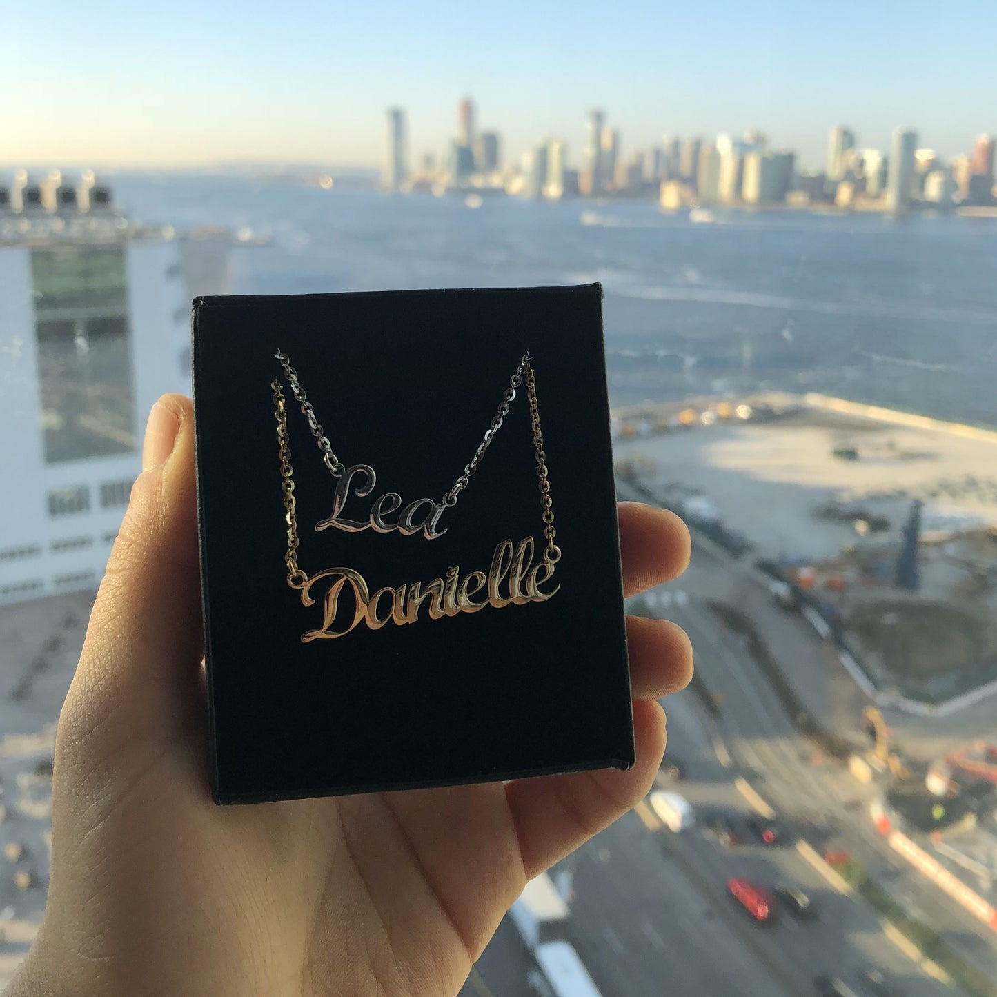 Bree Script Name Necklace