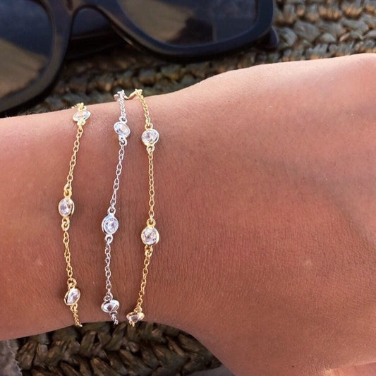 Diamond By The Yard Bracelet - Retail Therapy Jewelry