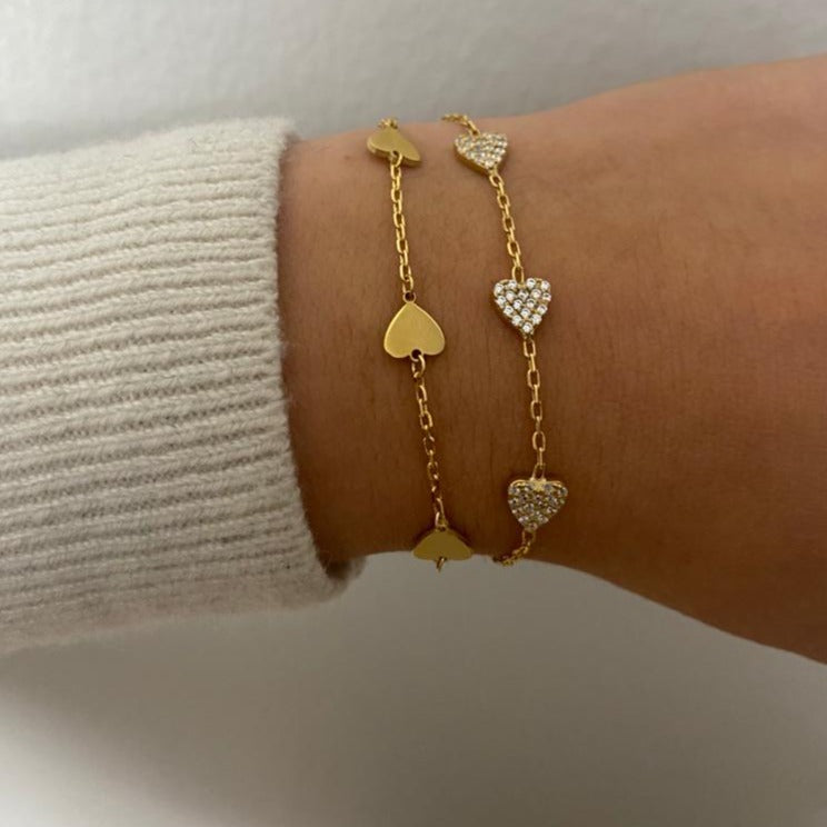 Jennifer Heart Bracelet