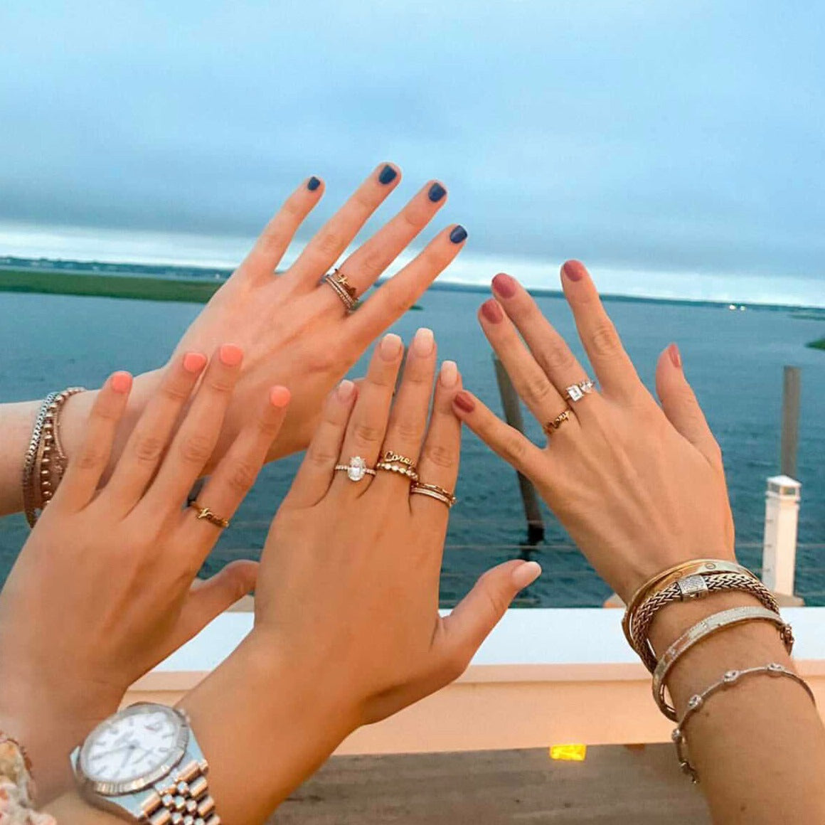 Corey Script Name Ring