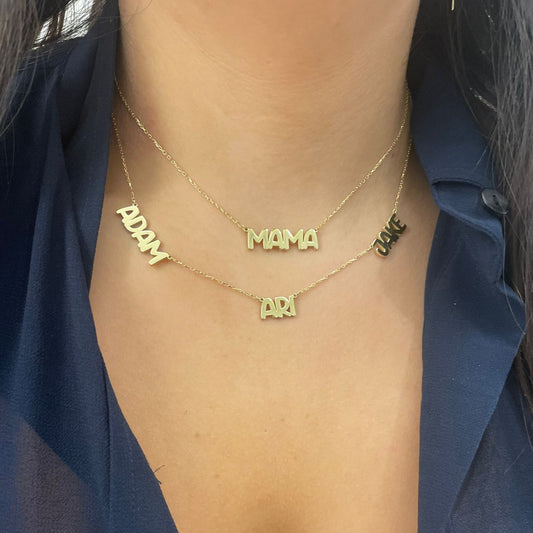 Ari Bubble Mommy Necklace
