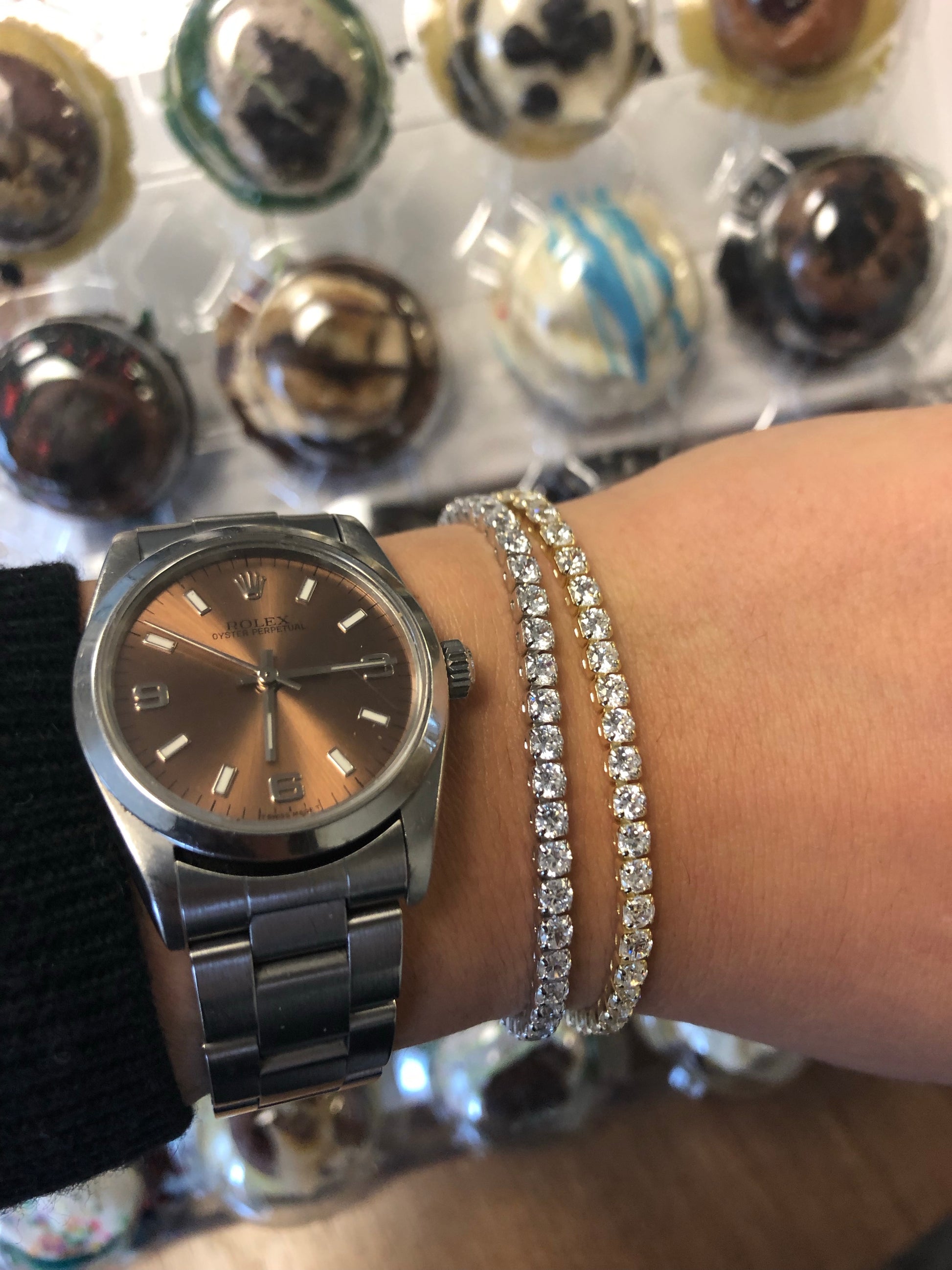 Pullback Tennis Bracelet - Retail Therapy Jewelry