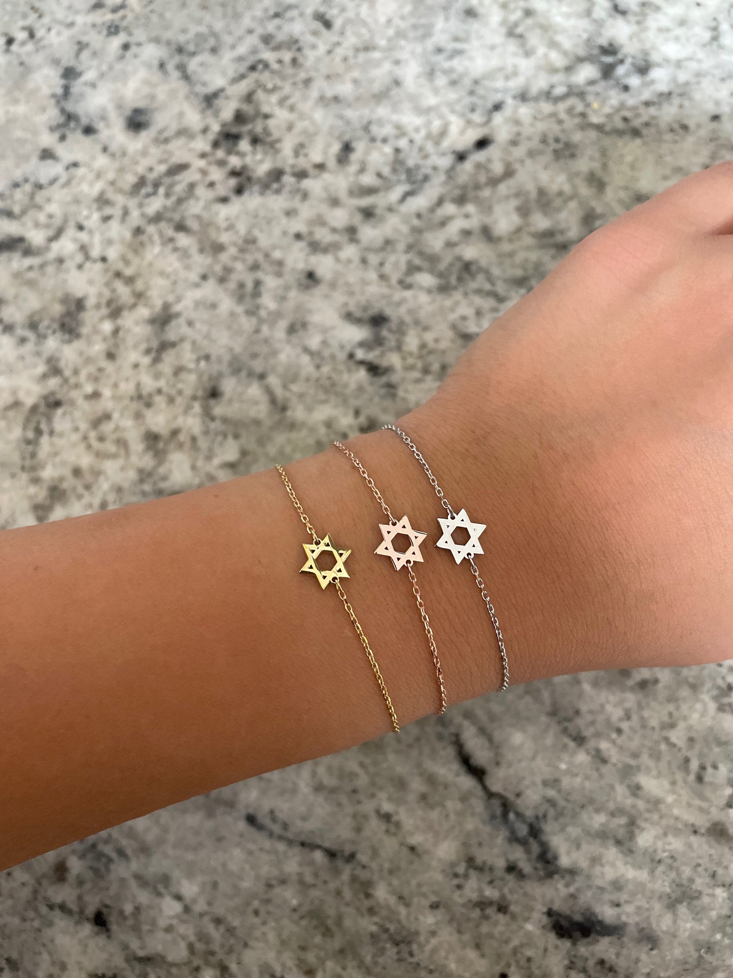 Jewish Star Of David Bracelet