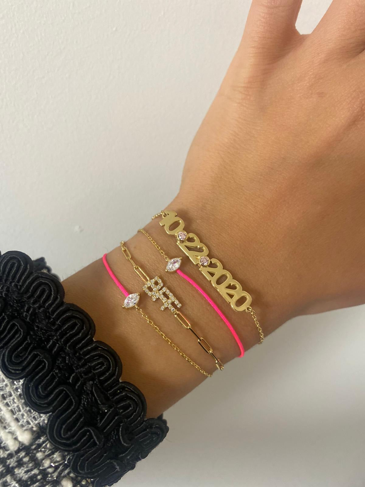 Chloe Special Date Bracelet with CZ