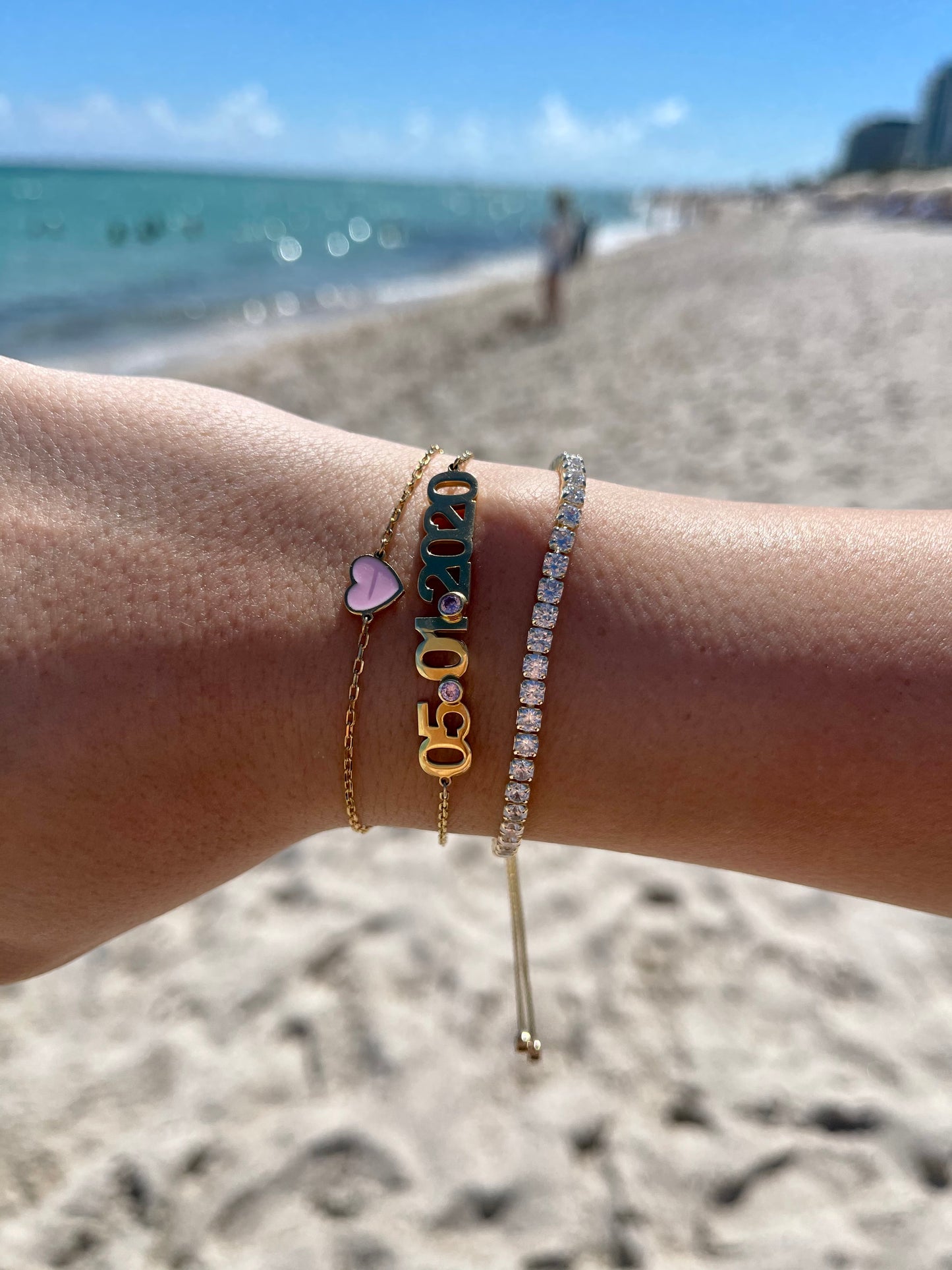 Chloe Special Date Bracelet with CZ