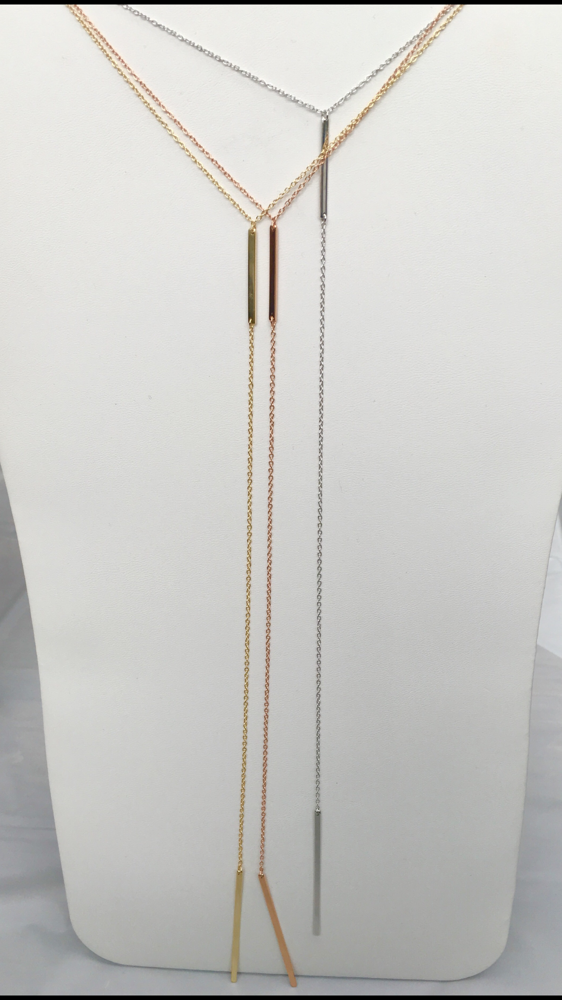 Lola Line Lariat Necklace - Retail Therapy Jewelry
