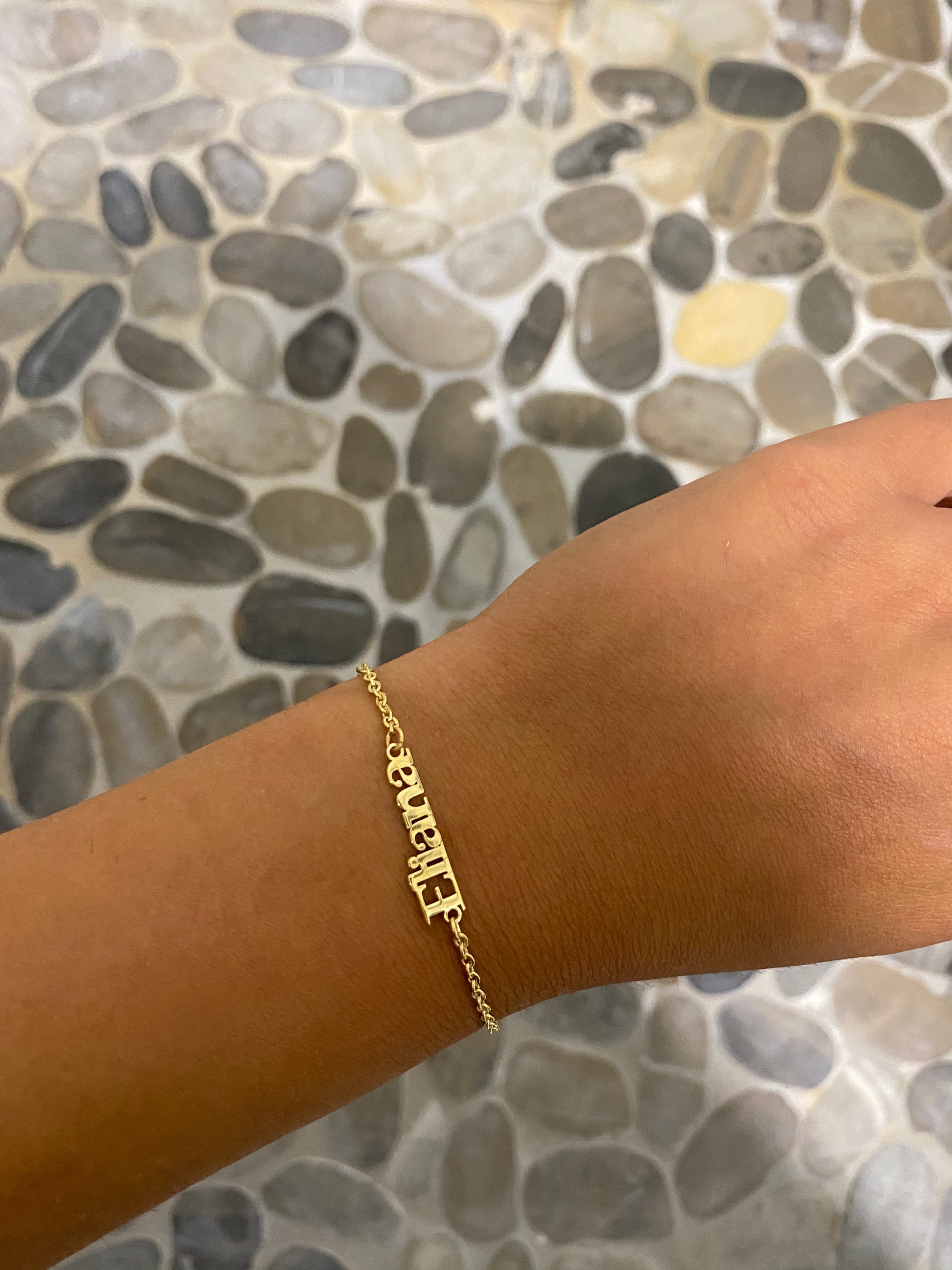 Rachel Personalized Name Bracelet - Retail Therapy Jewelry